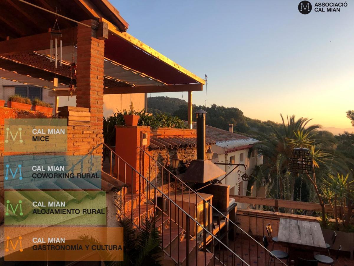 Casa Rustica Cal Mian Villa Almoster Bagian luar foto